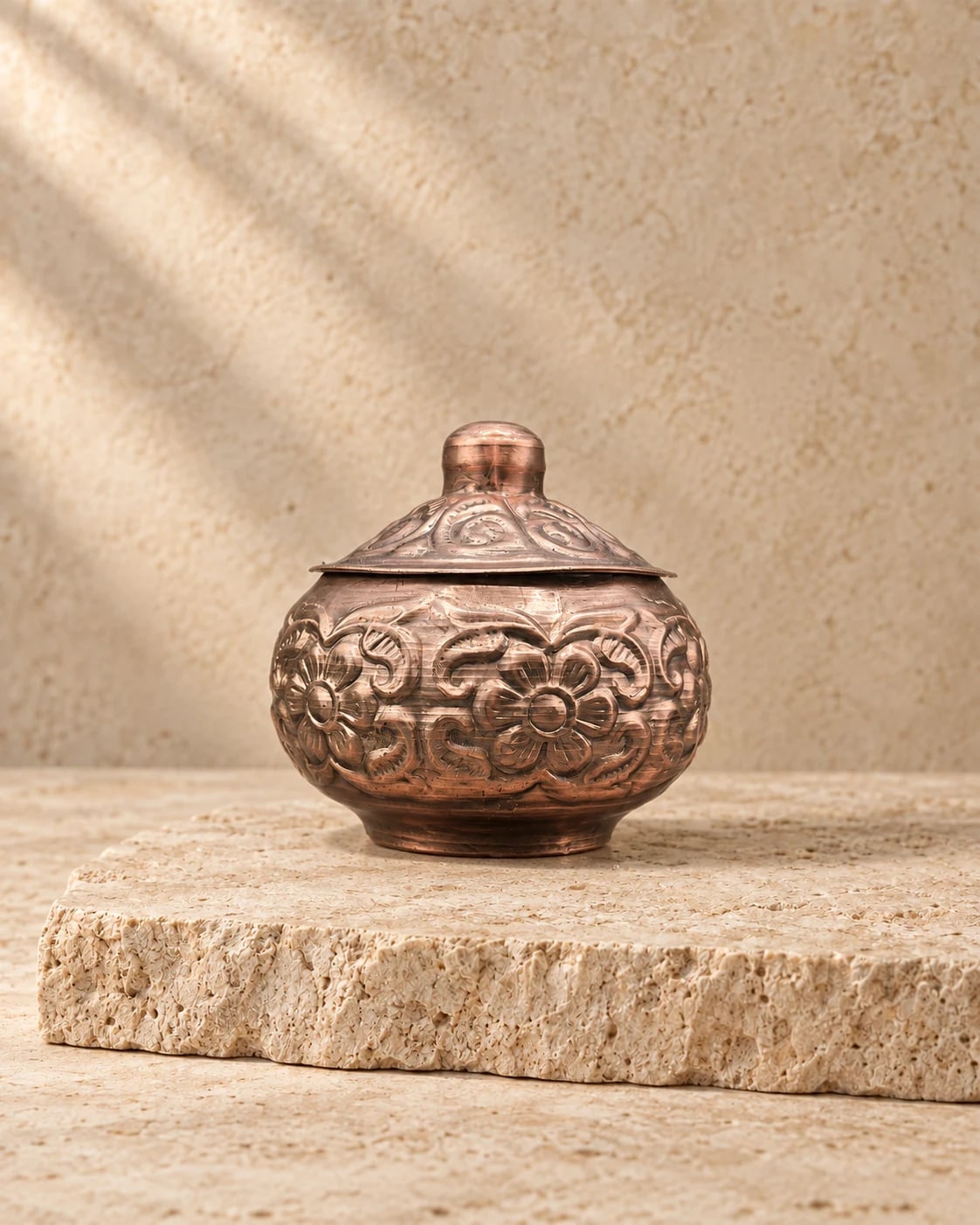 Blossom Lidded Pot — 1