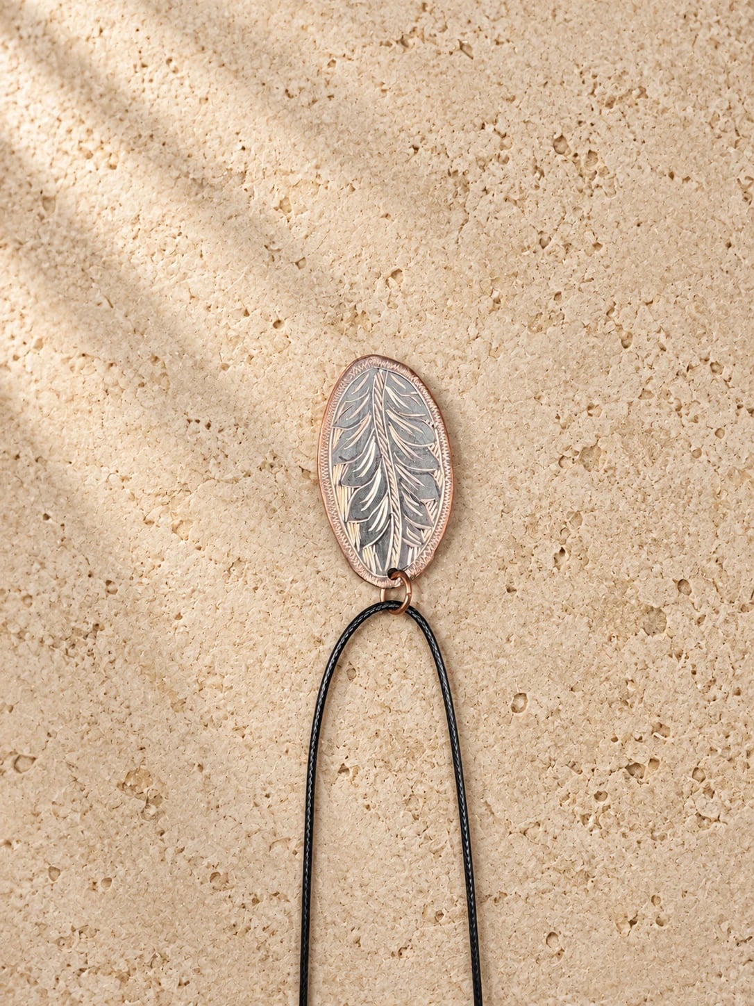 Feather Leaf Pendant — 1